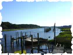 the waterway in little river